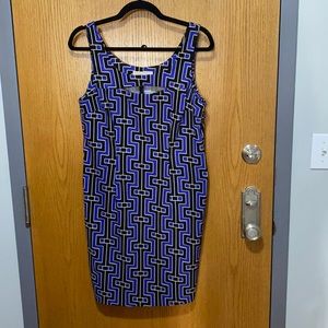 Michael Kors Geometric Print Dress Sz6